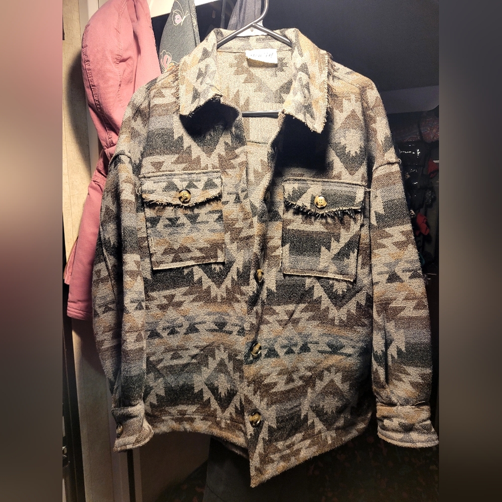 Aztec Shacket - image 1
